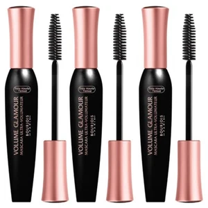 3 x Bourjois Volume Glamour Mascara 06 Noir Ebene (Black Ebony) - Picture 1 of 3