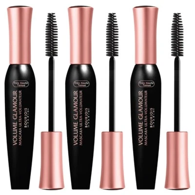 3 x Bourjois Volume Glamour Mascara 06 Noir Ebene (Black Ebony) - image 1 of 3