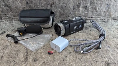 4K Video Camera Camcorder Ultra HD 48MP 60FPS WiFi IR YouTube For Vlogging - Image 1 of 4