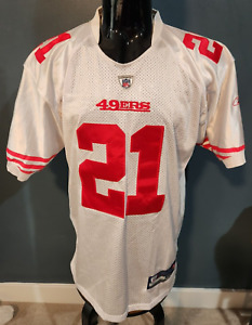 San Francisco 49ers Frank Gore #21 Stitched White Jersey Size 52 onfield reebok
