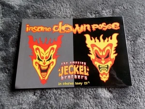 Pegatina promocional ICP Insane Clown Posse Amazing Jeckel Bros 1999 - Imagen 1 de 2