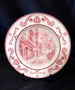 Vintage Crown Ducal Teller Coleman Adler Pirates' Alley Scenes of Old New Orleans - Bild 1 von 8