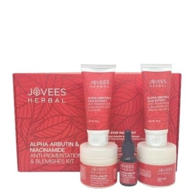 Jovees Alpha Arbutin & Niacinamide Anti Pigmentation & Blemishes Facial Kit Skin - Image 1 of 4