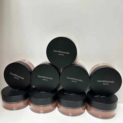 BareMinerals Matte Foundation Warm deep W55 SPF15 Lot Of 9 New & Sealed - Image 1 of 4