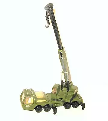 Matchbox Hercules Military Crane K-12 / K-113 VGC C-6/7 O Scale Lesney England - Image 1 of 2