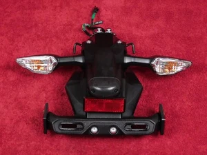 Rear Fender License Plate Holder Bracket w/Turn Signals 18-23 EX400 Ninja 400 - Picture 1 of 17