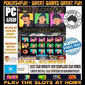 Slot Machine Poker Machine Pokies Arcade - More Gangsters - Slot Creator - Pc - Picture 1 of 2