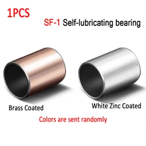 SF-1 Self Lubricating Bearing ID 3mm-80mm Composite Bear Copper Bushing Sleeve - Picture 1 of 5