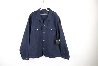 Nuevo de Colección Años 90 Marithe Francois Girbaud Hombres XL Chaqueta de Camionero Denim Suelta Foto 1 de 4