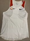 Very Rare 2016 Nike Pro Elite Nn Running Team Singlet Men?S Medium