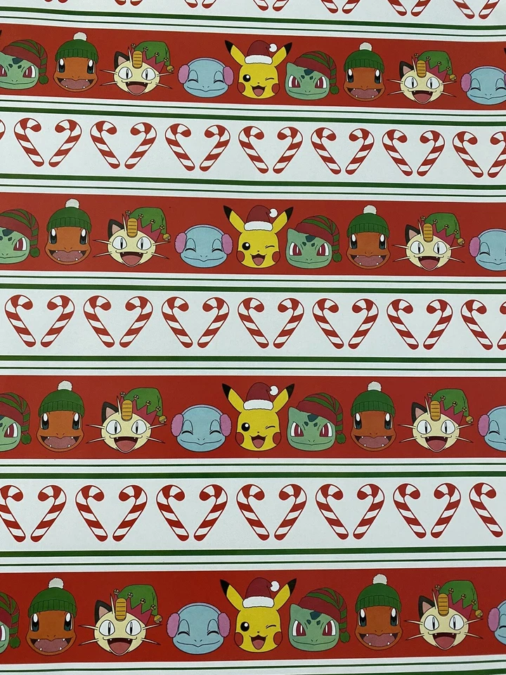 Teenage Mutant Ninja Turtles TMNT Christmas Wrapping Paper Large 40 SQ FT Last 2