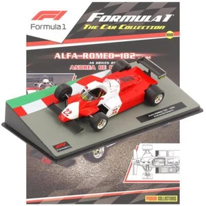 Panini Formula 1 Collezione Auto Alfa Romeo 182 1982 Numero 188 inc Rivista - Foto 1 di 4