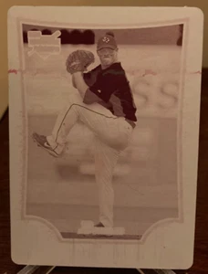 Bud Norris - 2009 Bowman Draft Picks Printing Press Plate - 1/1 - Houston Astros - Picture 1 of 2