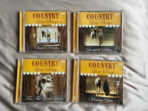 Compilation CD - County Love Songs - 4 Discs - Country Music - Easy Listening - Picture 1 of 2