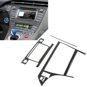 Für Toyota Prius 12–15 3-teilige LHD-Mittelkonsolen-Rahmenabdeckungsverkleidung - Picture 1 of 12