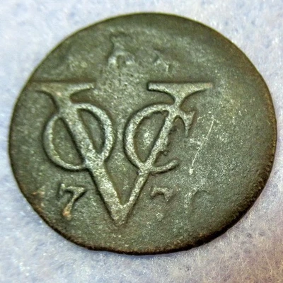 Certificate Authenticity 1770 New York 1/2 Penny VOC Dutch Colonial Zeeland Rare - Image 1 of 4