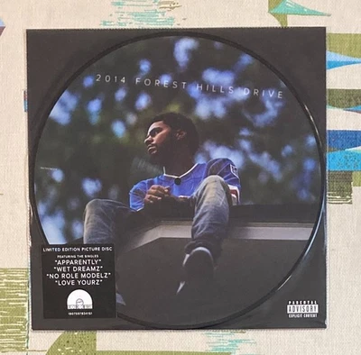 J. Cole Picture Disc 12" EP 2014 Forest Hills Drive RSD M-/M- - Image 1 of 2