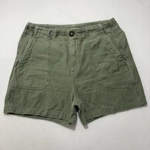 Faherty Damen 30 Taille Schnalle hinten Stretch Überschuss Shorts hoher Bund 3,5" Schrittlänge - Bild 1 von 14