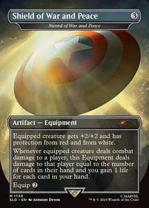 Sword of War and Peace, Secret Lair Marvel, MtG - Bild 1 von 1