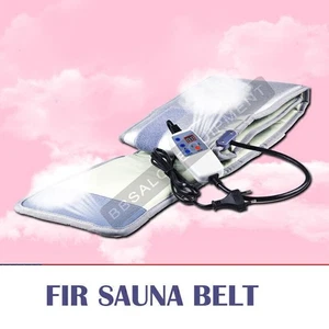 Cinturón de desintoxicación infrarrojo lejano de abeto sauna abdomen cintura cuerpo adelgazamiento pérdida de peso salud - Imagen 1 de 12