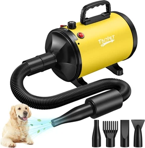 Dog Hair Dryer - 2800W Pet Grooming Hair Dryers with 4 Different Nozzles - Stepl - Picture 1 of 12
