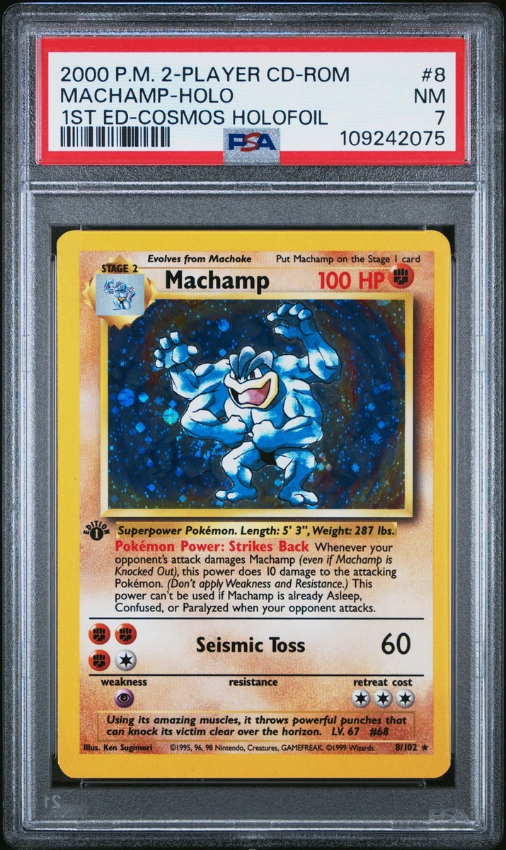 Machamp Pokémon TCG Professional Sports Authenticator (PSA) Grade
