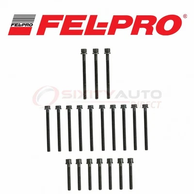 Fel-Pro Cylinder Head Bolt Set for 1992-1995 Volkswagen Corrado 2.8L V6 - kr Foto 1 de 4
