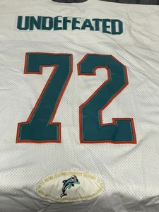 1972 Miami Dolphins STILL Perfect Season Mitchell & Ness Jersey - Picture 1 of 6
