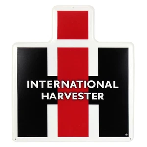 International Harvester IH Logo gestanztes geprägtes Blechschild, 15 x 17 Zoll 42057 - Bild 1 von 1