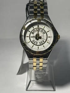 Boston Red Sox MLB Two-Tone Stainless-Steel Watch by Game Time !!!NEW!!! - Picture 1 of 10