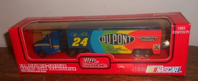 1993 Racing Champions Racing Team Transporter Jeff Gordon #24 DuPont  1/87 - Image 1 of 4