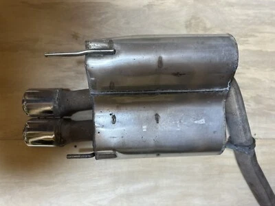 Silenciador de escape trasero Mercedes W208 CLK55 AMG genuino de fábrica OEM punta AMG 98-02 Foto 1 de 4