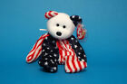 TY Beanie Baby 'White Face Spangle' Mint with Protected Tags /PR-05
