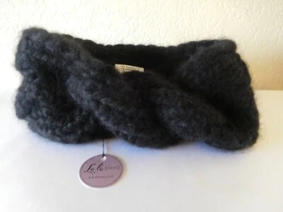 Nova faixa de cabeça torcida LOLA Challah mistura de alpaca feita no Peru   - Imagem 1 de 4