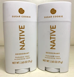 Lot of 2~ Native Deodorant ~ Limited Edition Holiday ~ Sugar Cookie ~ 2.65 oz - Picture 1 of 3