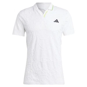 NEU Adidas Herren L LARGE Tennis London Freelift Poloshirt WEISS IA7099 $ 85 NEU MIT ETIKETT - Bild 1 von 6