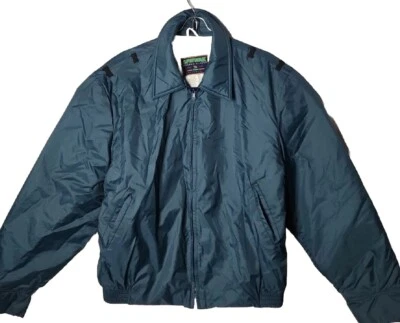 Spiewak Men Golden Blue Windbreaker OG Fleece Lined Zip Cold Weather Jacket - Image 1 of 4