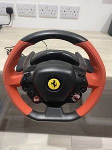 Volant de course Thrustmaster Ferrari 458 Spider - Rouge/Noir - Photo 1/5