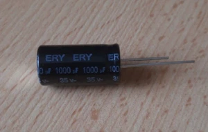 Frolyt ERY3008 1000µF 35V 105°C ±20% *2 Stück* *NOS* - Picture 1 of 5