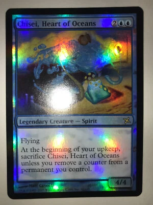 Chisei, Heart of Oceans Betrayers of Kamigawa Foil MTG LP/NM - Image 1 of 2