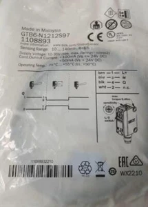 1PC New Specular Reflection Photoelectric Switch Sensor GTB6-N1212S97 1108893 - Picture 1 of 2