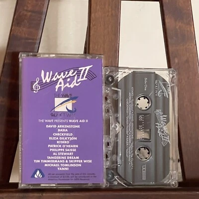 RARE The Wave - Wave Aid II - Cassette Tape KTWV - Image 1 of 4