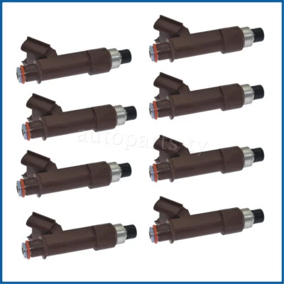 8x NUEVO Inyectores de combustible para 05-09 Toyota Tundra Sequoia Lexus GX470 LX470 4,7 L H Foto 1 de 4