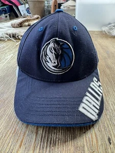 NBA Dallas Mavericks Jugend Einheitsgröße Sport Baseball Mütze Kappe Klettverschluss marineblau - Bild 1 von 5
