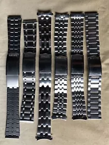 Lot of 6 Vintage SEIKO Watch Band/5ACTUS, Skyliner, 7005-700, XVB010 - Picture 1 of 18