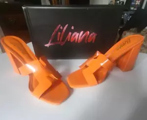Tacones de cuña LILIANA Sayer-1 naranja talla 8,5 - Imagen 1 de 6