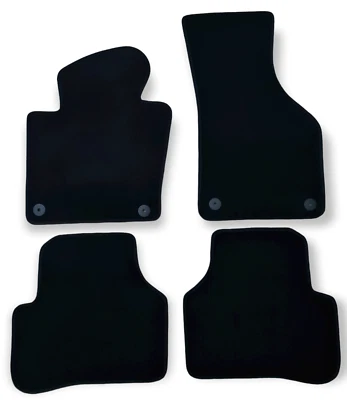 Alfombrillas coche VW Volkswagen Passat B7 4 piezas forros terciopelo personalizados 2010-2014 Foto 1 de 4