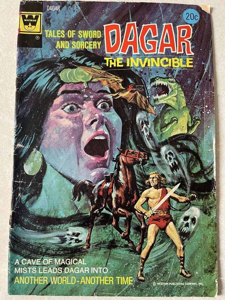 DAGAR EL INVENCIBLE #5 1972 LLAVE DE ORO CÓMICS ESPADA Y HECHICERÍA Jesse Santos Foto 1 de 1