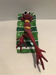 Unique Kitty’s Critters 2011 Paris 8696LE Frog Figurine Sculpture - Picture 1 of 13