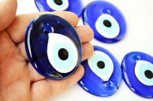 6 cm Large Evil Eye Charm, Turkish Evil Eye Wall Hanging , Evil Eye Protection - Picture 1 of 5